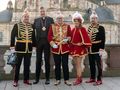 Fasching feiern unter Gottes Segen: Bischof Gerber empfängt Prinz Ralph Medicus Fidelicus