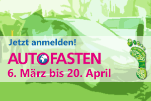 Aktion Autofasten 2019 – Mobilitätsgewohnheiten überprüfen