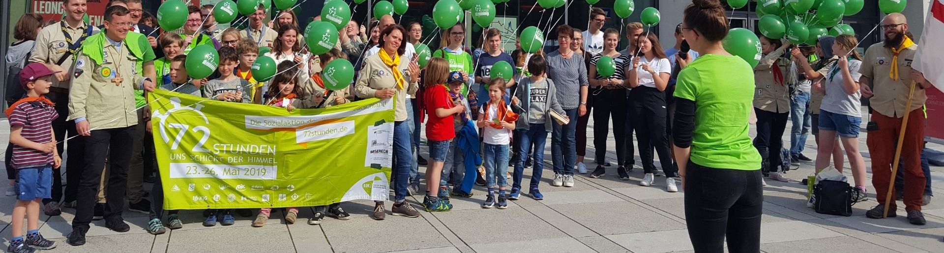 Die Zeit läuft: 72-Stunden-Aktion gestartet