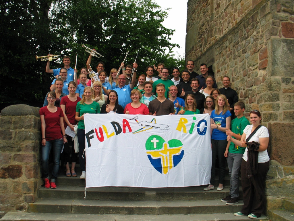 Bistum Fulda Aussendungsmesse zum Weltjugendtag