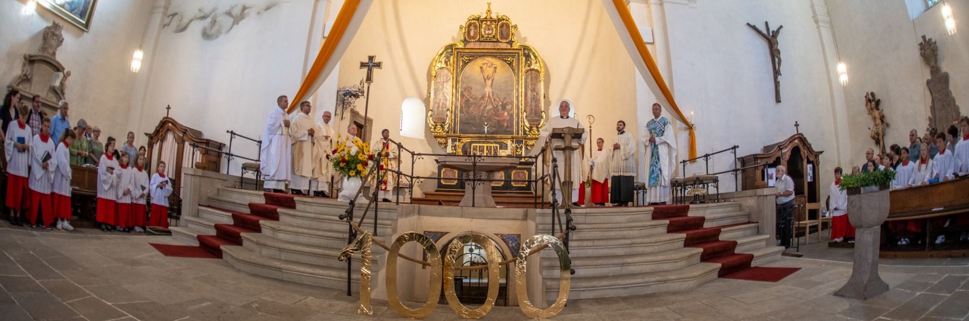 1.000 Jahre St. Andreas in Fulda / Jubiläumsgottesdienst mit Bischof Gerber