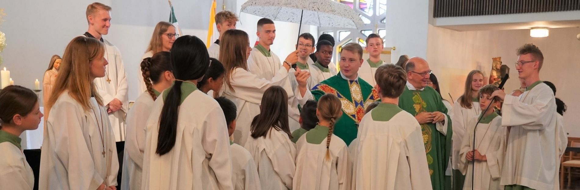 Kaplan Philipp Schöppner wurde jetzt in Hanau verabschiedet. 