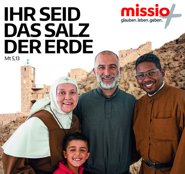 Die größte katholische Solidaritätsaktion steht am Sonntag unter dem Leitwort „Ihr seid das Salz der Erde“. Foto: missio
