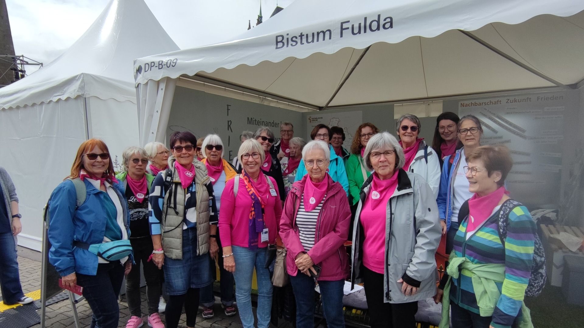 Das Bistum Fulda beim Katholikentag in Erfurt. 