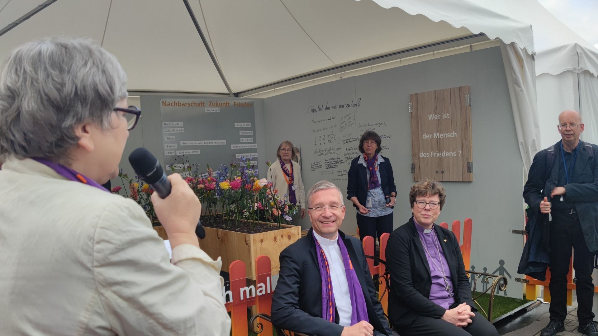 Das Bistum Fulda beim Katholikentag in Erfurt. 
