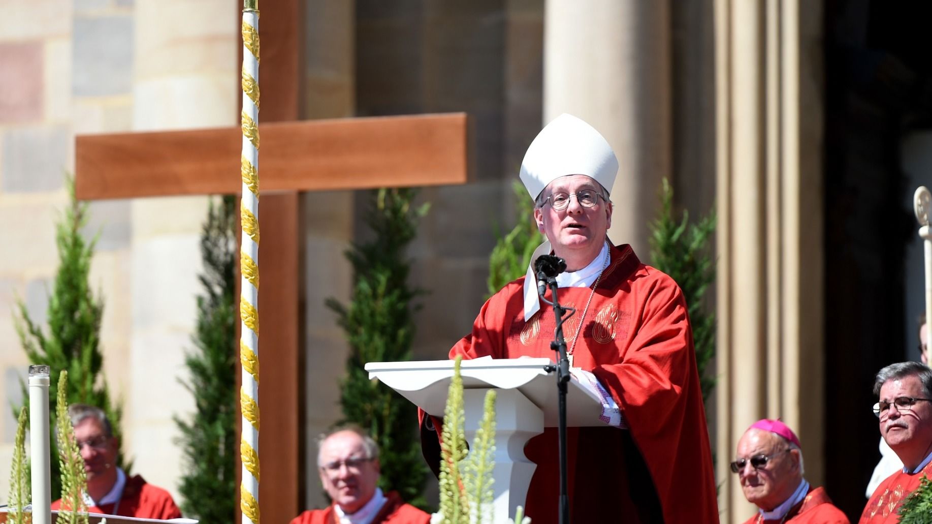 Ron van den Hout wird neuer Bischof von Roermond. Im vergangenen Jahr war er als Bischof von Groningen-Leeuwarden beim Bonifatiusfest in Fulda zu Gast. Foto (Archiv): Bistum Fulda / Marzena Seidel