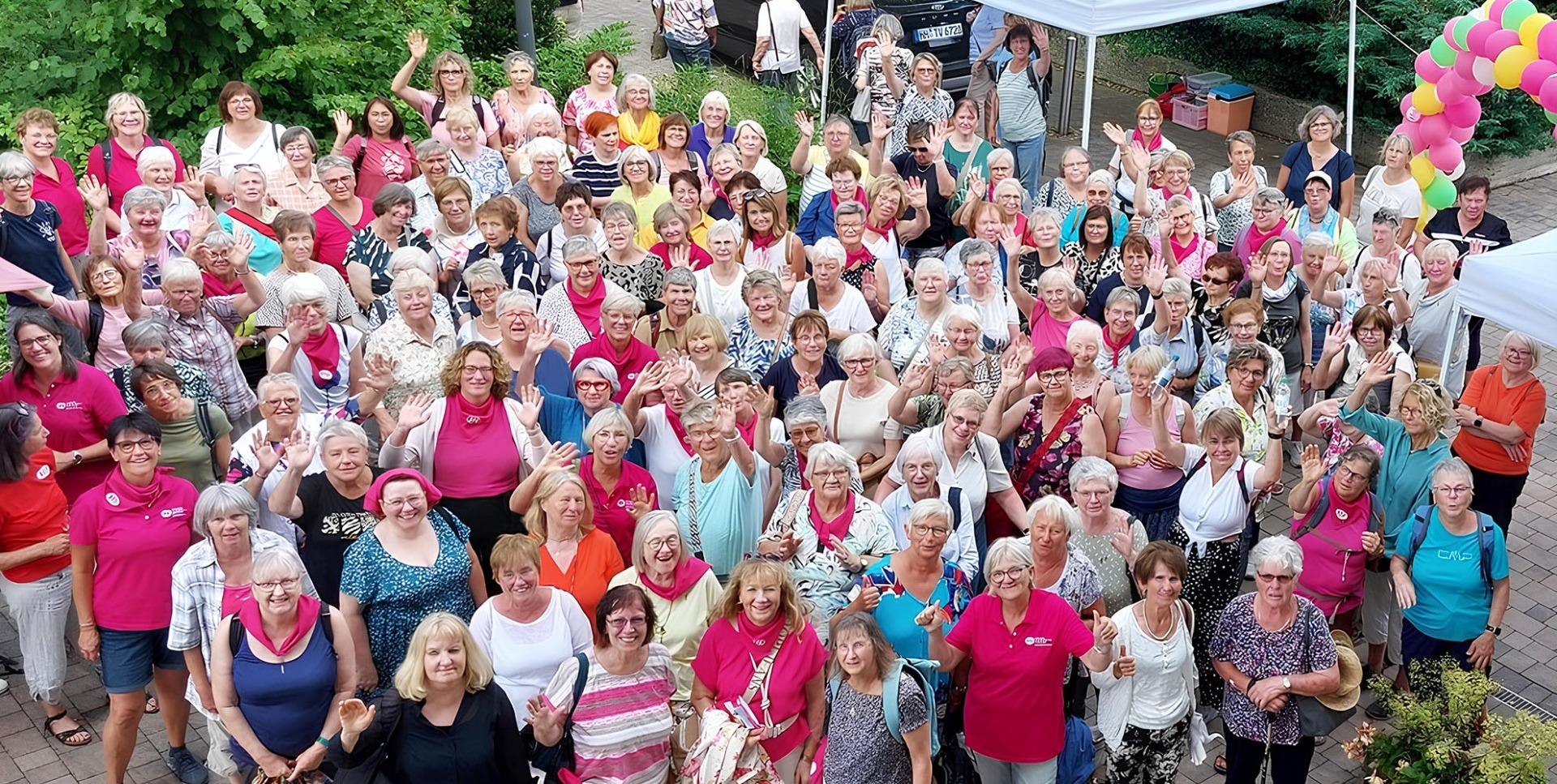 Aus dem gesamten Bistum Fulda kamen die Frauen zum kfd-Verbandstag nach Hünfeld.