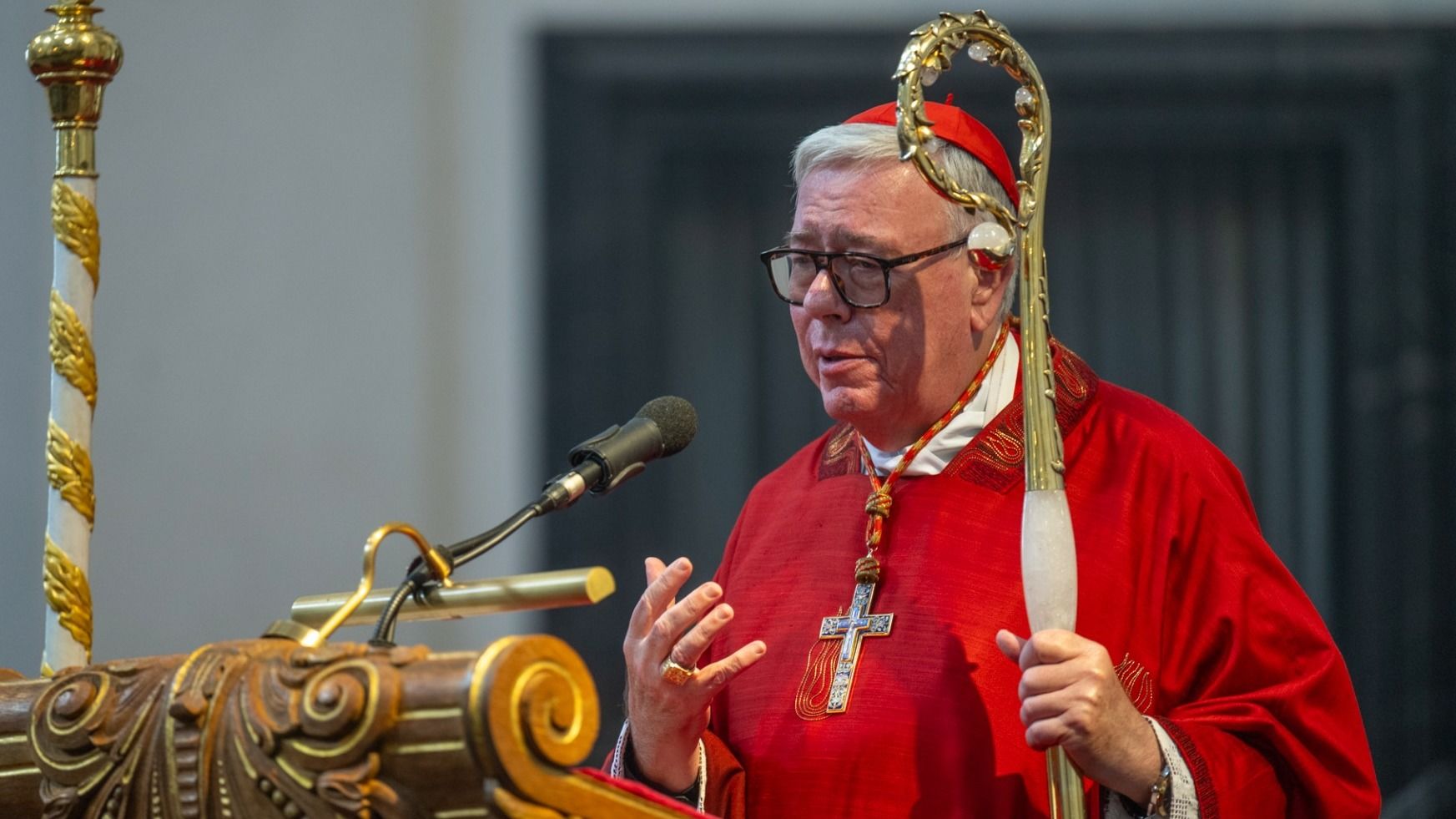 Pontifikalamt mit dem Luxemburger Erzbischof am Sonntagvormittag im Fuldaer Dom. Alle Fotos: Bistum Fulda / Martin Engel