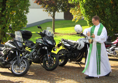 Motorrad-Segnungsgottesdienst