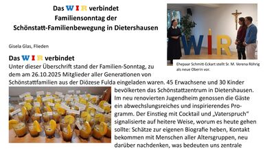 Familiensonntag Oktober 2025